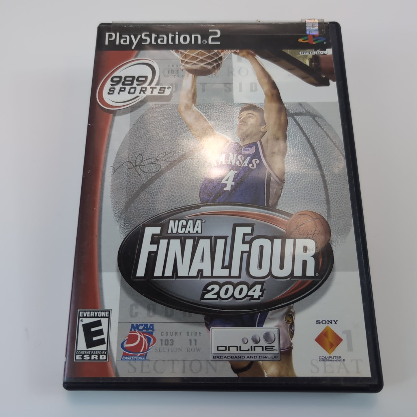 Sony PlayStation 2 Game - NCAA Final Four 2004 | Grade B