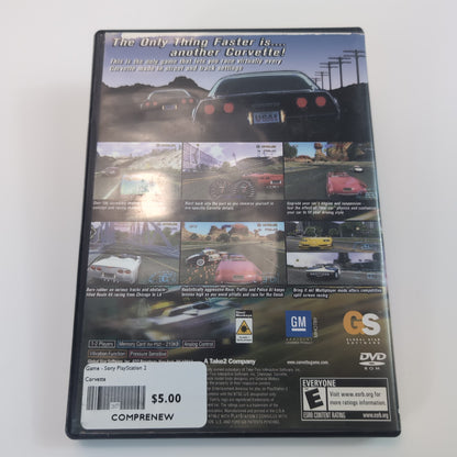 Sony PlayStation 2 Game - Corvette | Grade B
