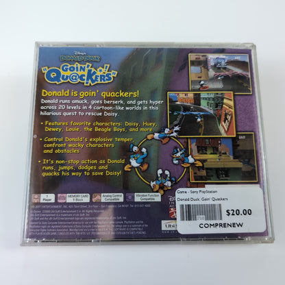 Sony PlayStation 2 Game - Donald Duck: Goin' Quackers | Grade B