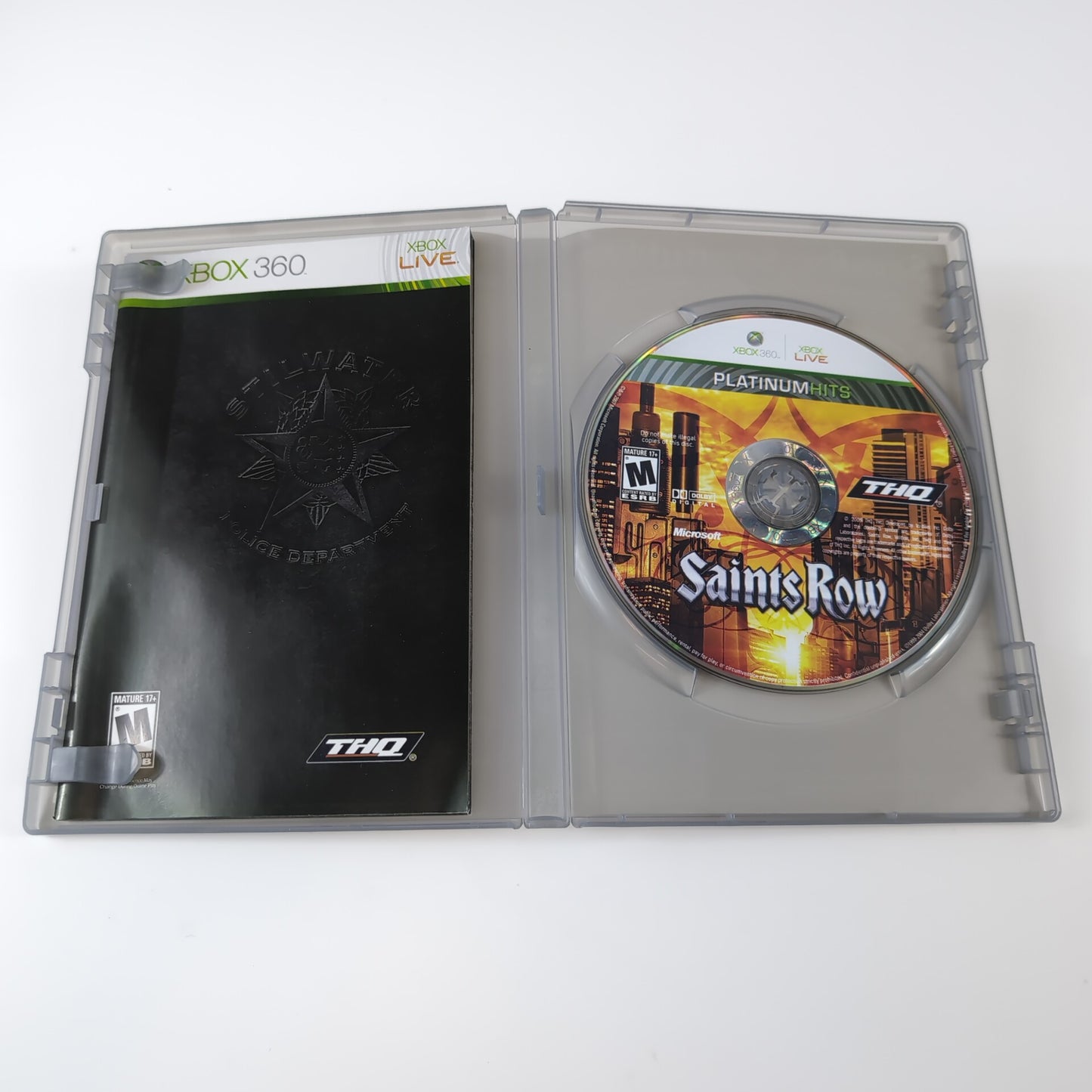 Microsoft Xbox 360 Game - Saints Row (Platinum Hits) | Grade B