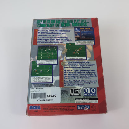 Sega Genesis Game - Prime Time NFL | Grade B
