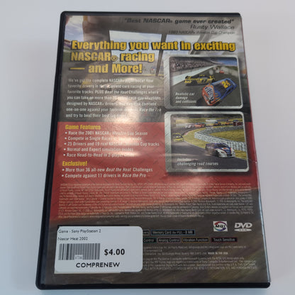 Sony PlayStation 2 Game - Nascar Heat 2002 | Grade B
