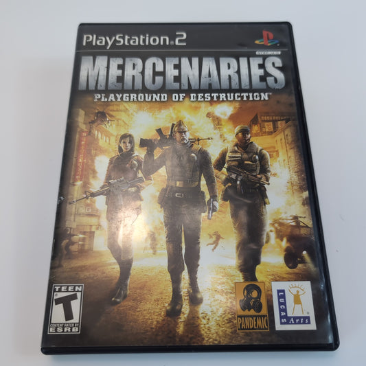Sony PlayStation 2 Game - Mercenaries: Playground of Destruction
