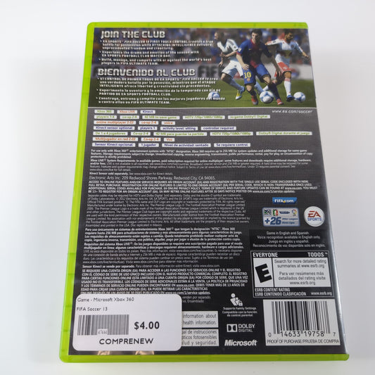 Microsoft Xbox 360 Game - FIFA Soccer 13 | Grade B