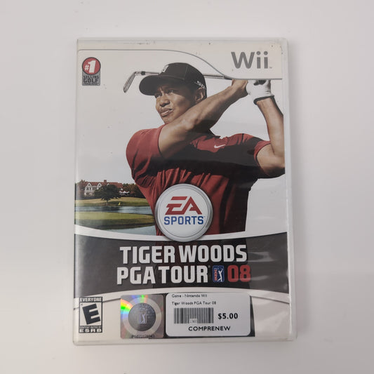Nintendo Wii Game - Tiger Woods PGA Tour 08 | Grade B