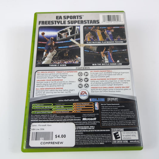 Microsoft Xbox Game - NBA Live 2006 | Grade B