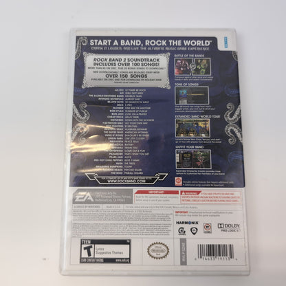 Nintendo Wii Game - Rock Band 2 Grade | B