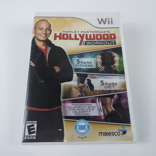 Nintendo Wii Game - Harley Pasternak's Hollywood Workout | Grade B