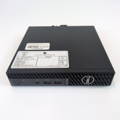 Dell Optiplex 3000 USFF Win 11 Citi Core i5-12400T 1.8GHz/16GB/512GB NVMe | Grade B