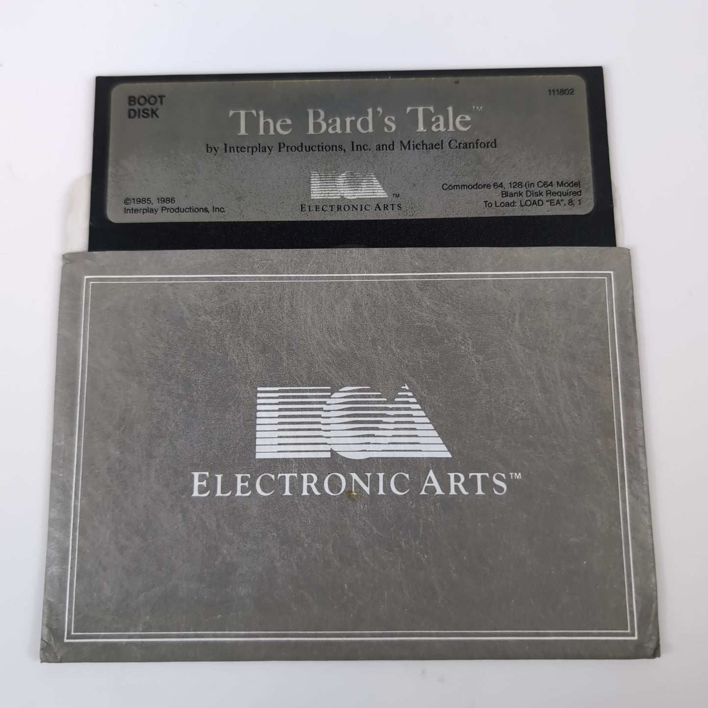 Commodore 64 Game - The Bards Tale | Grade C