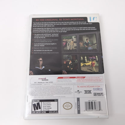Nintendo Wii Game - Scarface The World Is Yours | Grade B