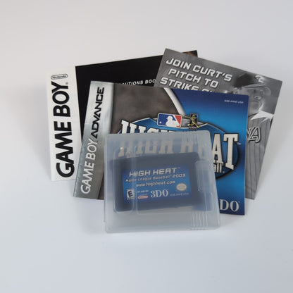 Nintendo Game Boy Advance Game - High Heat: MLB 2003 | Grade B