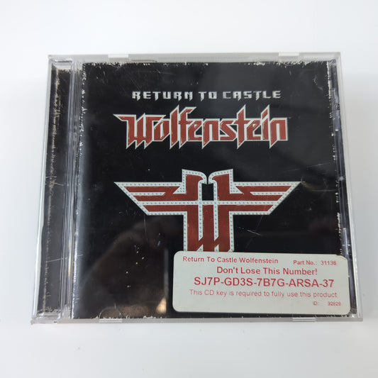 PC Game - Return To Castle Wolfenstein | Grade B