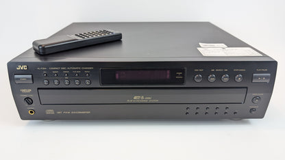JVC XL-F254 - 5 Disc Carousel Rotary CD Changer Player with Remote | Grade B