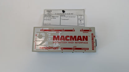 Midiman Macman 1 in 3 Out Midi Interface | Grade C
