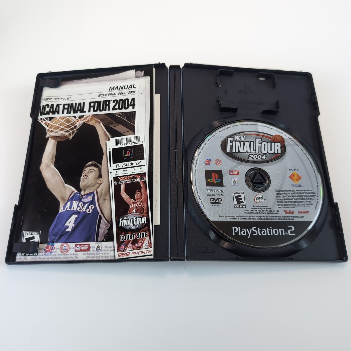 Sony PlayStation 2 Game - NCAA Final Four 2004 | Grade B